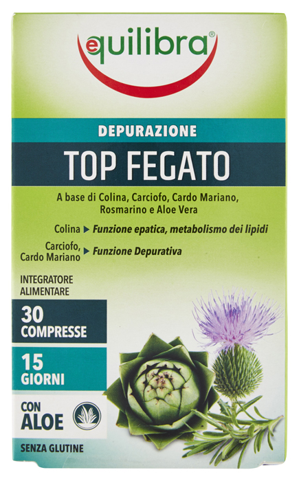TOP FEGATO CON ALOE 30 COMPRESSE - goldeneffe.it