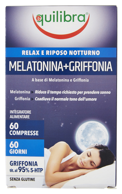 MELATONINA + GRIFFONIA 60 COMPRESSE - goldeneffe.it