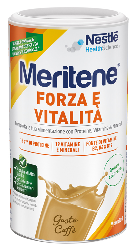 MERITENE FORZA E VITALITA' CAFFE 270 G - goldeneffe.it