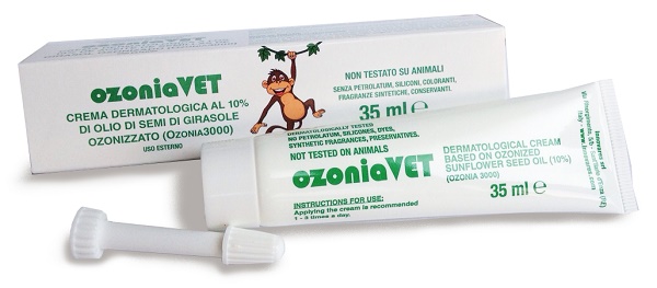 OZONIAVET CREMA DERMATOLOGICA VETERINARIA 35 ML - goldeneffe.it