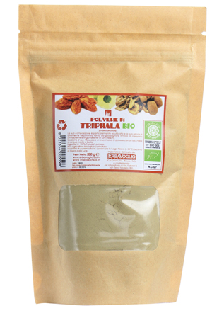 TRIPHALA POLVERE BIOLOGICO 200G - goldeneffe.it