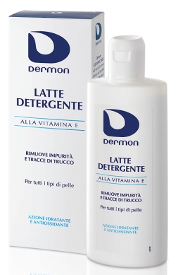 DERMON LATTE DETERGENTE VITAMINA E 200 ML - goldeneffe.it