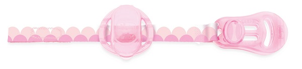 CHICCO CLIP SALVASUCCHIETTO ROSA 1 PEZZO - goldeneffe.it