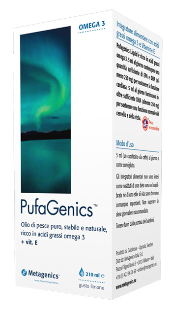 PUFAGENICS LIQUID LIMONE 210 ML - goldeneffe.it