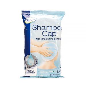 CUFFIA SHAMPOO PREUMIDIFICATA TENA SHAMPOO CAP CUFFIA 1 PEZZO - goldeneffe.it
