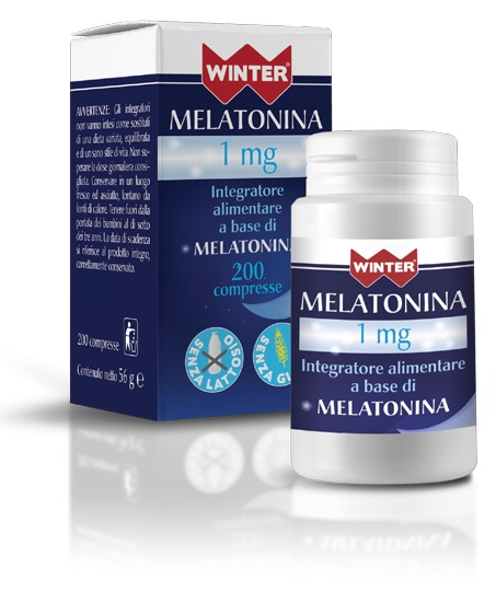 WINTER MELATONINA 1 MG 200 COMPRESSE - goldeneffe.it