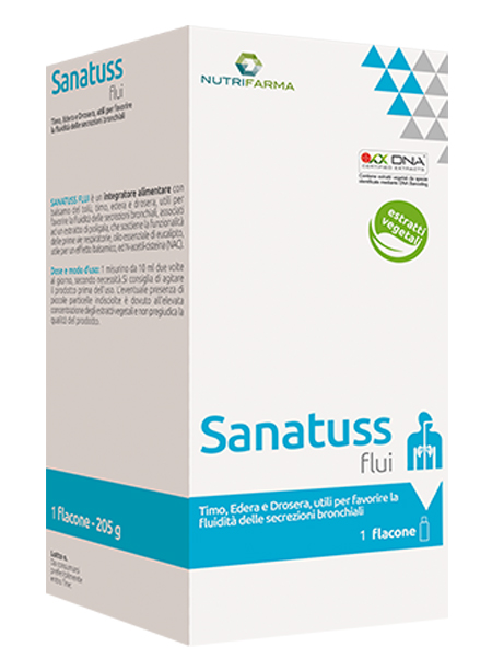 NUTRIFARMA SANATUSS FLUI 170 ML - goldeneffe.it