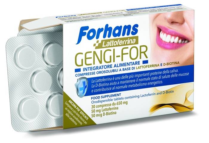 FORHANS GENGI FOR 30 COMPRESSE 19,50 G - goldeneffe.it