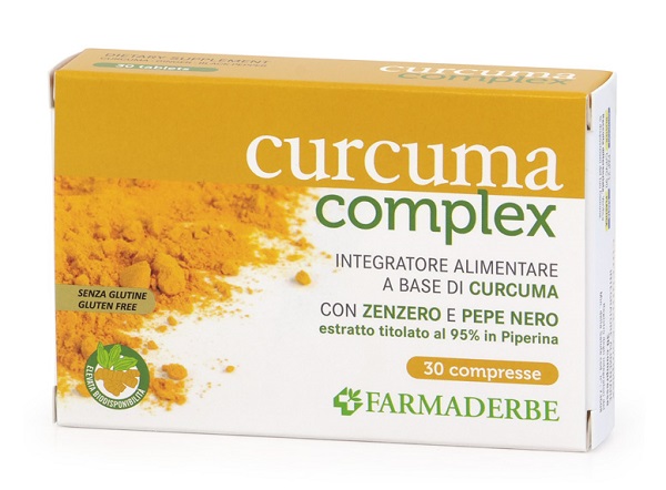 CURCUMA COMPLEX 30 COMPRESSE - goldeneffe.it