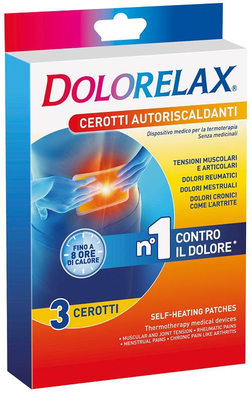 DOLORELAX CEROTTO EFFETTO CALDO 3 PEZZI - goldeneffe.it