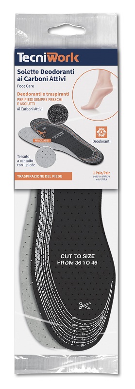 SOLETTE DEODORANTI AI CARBONI ATTIVI 1 PAIO - goldeneffe.it