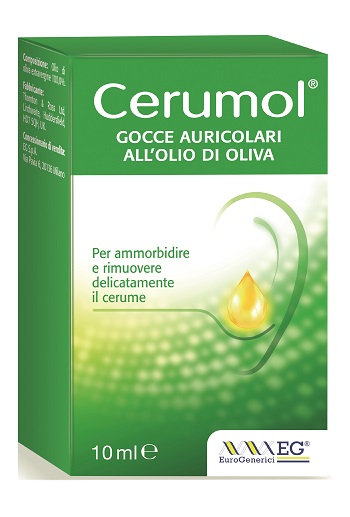 CERUMOL GOCCE AURICOLARI 10 ML - goldeneffe.it