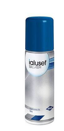 IALUSET SILVER MEDICAZIONE POLVERE SPRAY 125 ML - goldeneffe.it