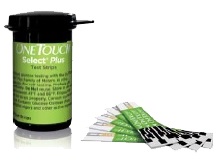 STRISCE MISURAZIONE GLICEMIA ONETOUCH SELECT PLUS 25 STRISCE - goldeneffe.it