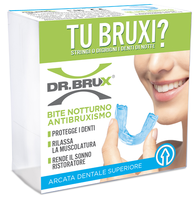 DR BRUX BITE NOTTE SUP AZZURRO - goldeneffe.it