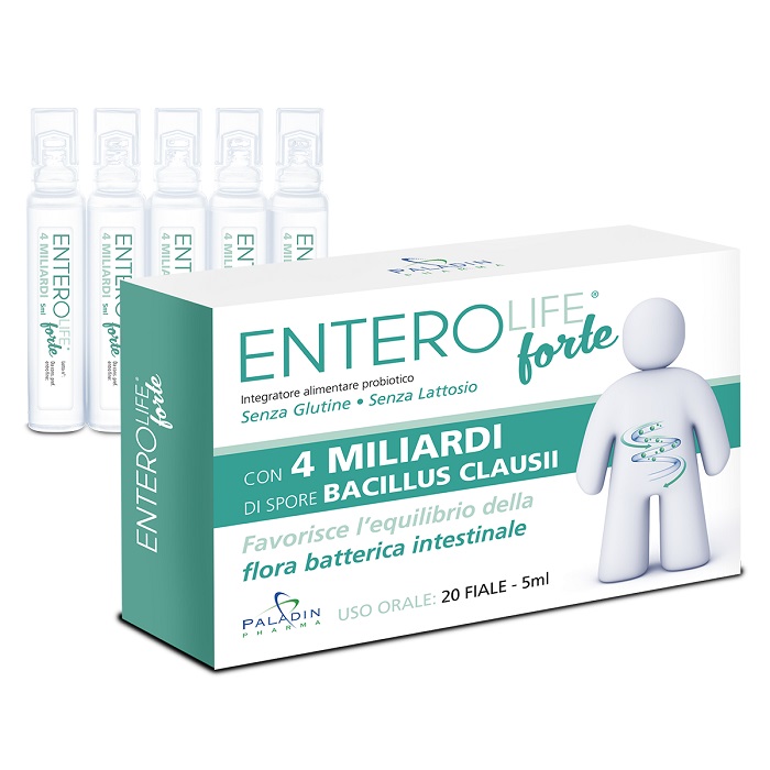 ENTEROLIFE FORTE 4 MILIARDI 20 FIALE DA 5 ML - goldeneffe.it