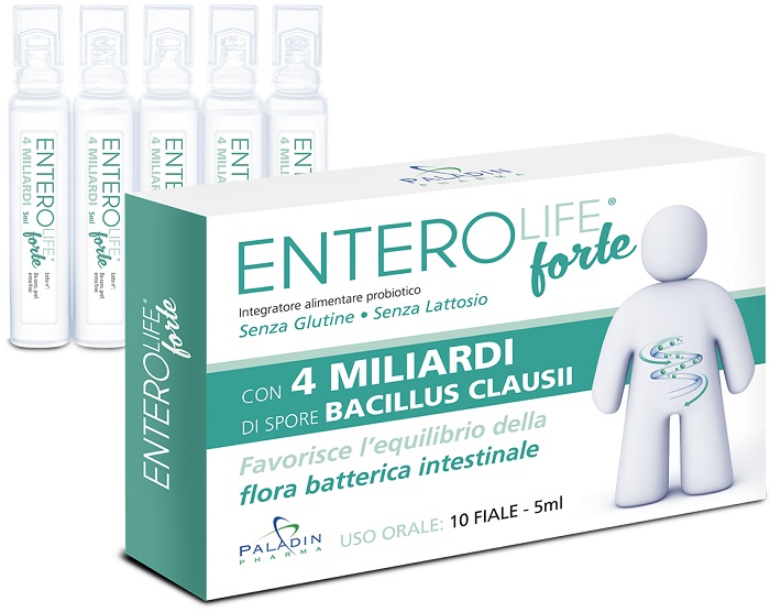 ENTEROLIFE FORTE 4 MILIARDI 10 FIALE DA 5 ML - goldeneffe.it