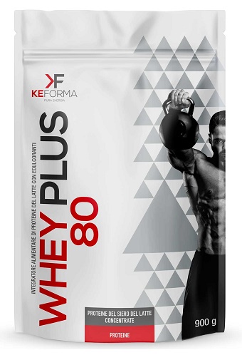 WHEY PLUS 80 FRAGOLA BUSTA 900 G - goldeneffe.it