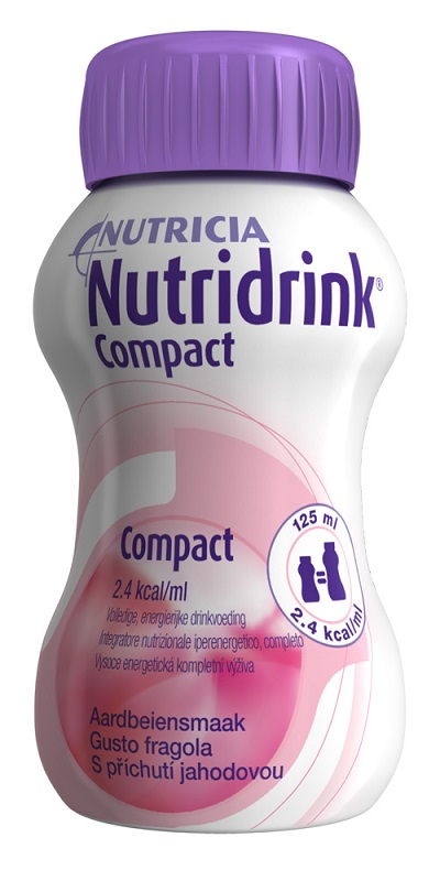 NUTRIDRINK COMPACT FRAGOLA 4X125 ML - goldeneffe.it