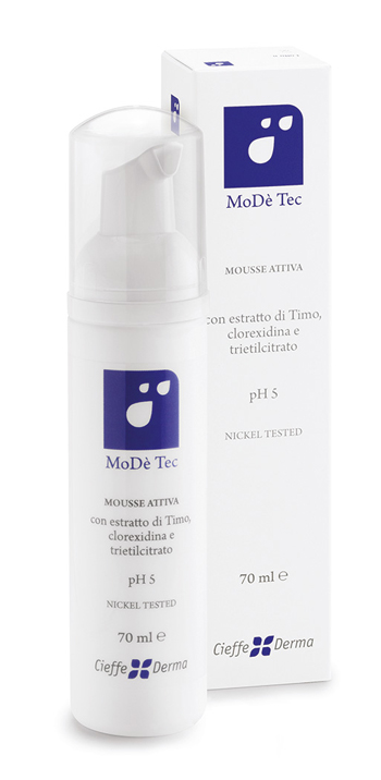MODE' TEC MOUSSE ATTIVA 70 ML - goldeneffe.it