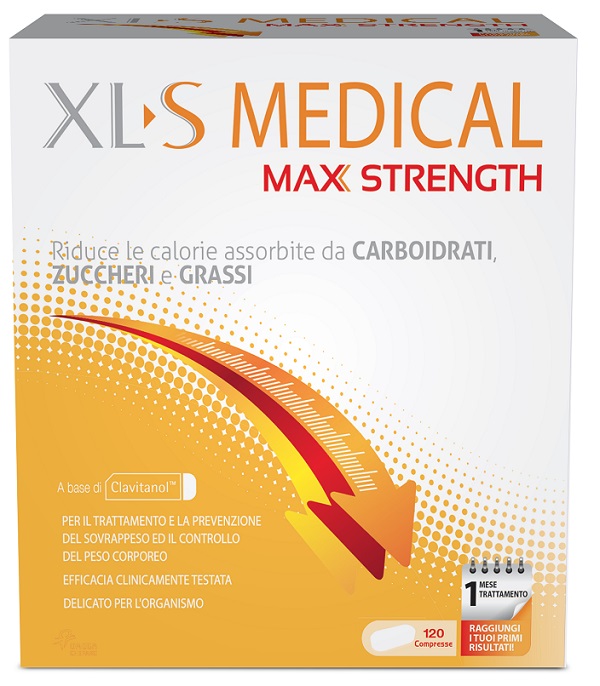 XLS MEDICAL MAX STRENGTH 120 COMPRESSE - goldeneffe.it