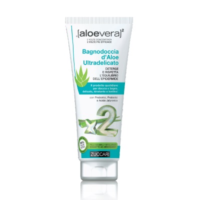 ALOEVERA2 BAGNODOCCIA D'ALOE ULTRA DELICATO 250 ML - goldeneffe.it