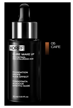 KORFF CURE MAKE UP FONDOTINTA GOCCE 05 CAFE 30 ML - goldeneffe.it