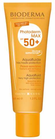 PHOTODERM MAX AQUAFLUID NP FLUIDO SOLARE SPF 50+ UVA 24 40 ML - goldeneffe.it