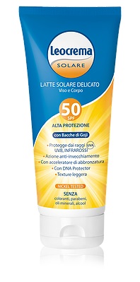 LEOCREMA SOLARE GOJY SPF50 200 ML - goldeneffe.it