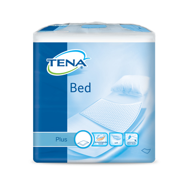 TRAVERSA PER INCONTINENZA TENA BED PLUS NON RIMBOCCABILE 60X90CM 35 PEZZI - goldeneffe.it