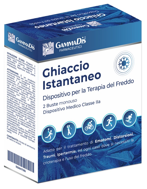 GHIACCIO ISTANTANEO TNT GAMMADIS 2 PEZZI GAMMADIS - goldeneffe.it