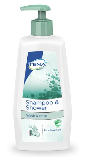 TENA SHAMPOO & SHOWER 500 ML - goldeneffe.it