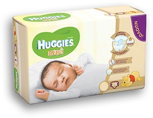 PANNOLINO HUGGIES EXTRA CARE BEBE' BASE 1 28 PEZZI - goldeneffe.it