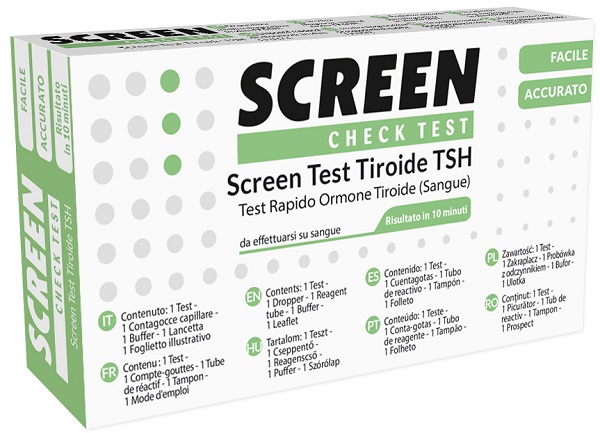 SCREEN TEST RAPIDO ORMONE TIROIDE-STIMOLANTE TSH NEL SANGUE - goldeneffe.it