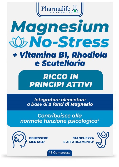 MAGNESIUM NO STRESS 45 COMPRESSE - goldeneffe.it