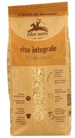 RISO INTEGRALE BIO 500 G - goldeneffe.it