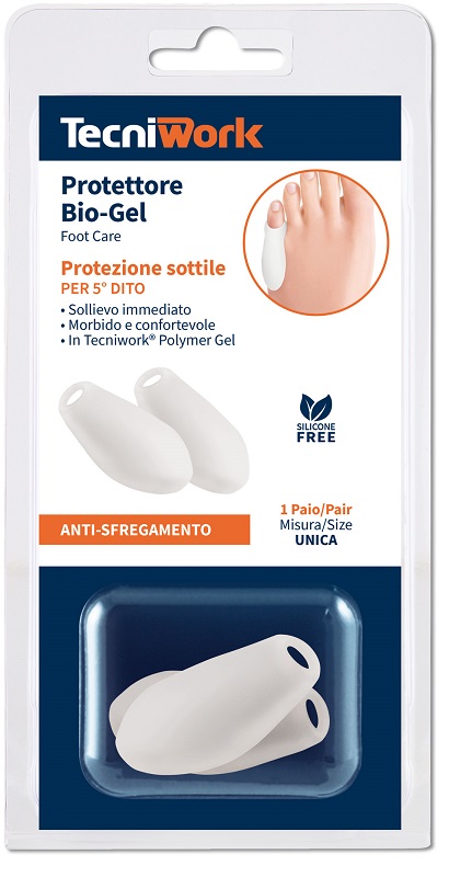 BIOGEL PROTEZIONE SOTTILE PER MIGNOLO MISURA UNIVERSALE 1 PAIO - goldeneffe.it