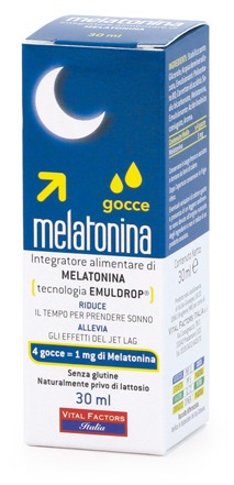 MELATONINA GOCCE 30 ML - goldeneffe.it