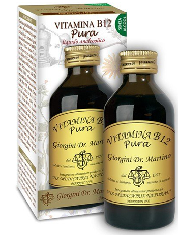 VITAMINA B12 PURA 100 ML LIQUIDO ANALCOLICO - goldeneffe.it