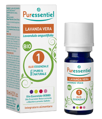 PURESSENTIEL LAVANDA VERA OLIO ESSENZIALE BIO 10 ML - goldeneffe.it