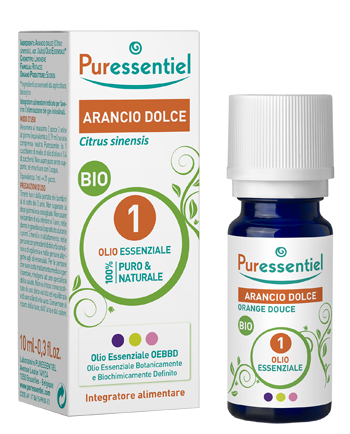 PURESSENTIEL ARANCIO DOLCE OLIO ESSENZIALE BIO 10 ML - goldeneffe.it