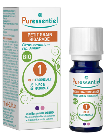 PURESSENTIEL PETIT GRAIN BIGARADE OLIO ESSENZIALE BIO 10 ML - goldeneffe.it