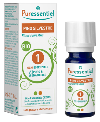 PURESSENTIEL PINO SILVESTRE OLIO ESSENZIALE BIO 5 ML - goldeneffe.it