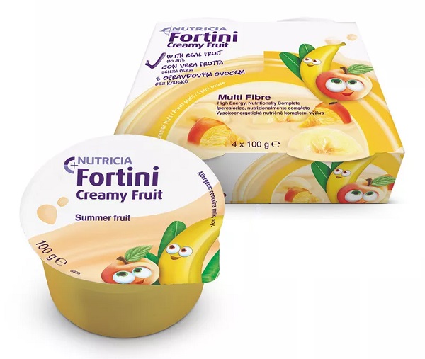 FORTINI CREAMY FRUIT MULTI FIBRE FRUTTI GIALLI 4X100 G - goldeneffe.it