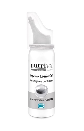 NUTRIVA ARGENTO COLLOIDALE NASO/ORECCHIE 30 ML - goldeneffe.it