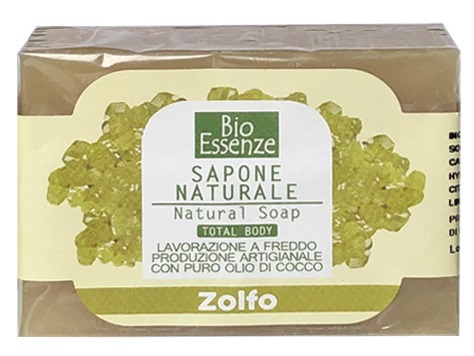 BIO ESSENZE SAPONE NATURALE ZOLFO 100 G - goldeneffe.it