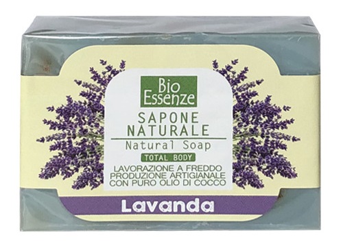 BIO ESSENZE SAPONE NATURALE LAVANDA 100 G - goldeneffe.it