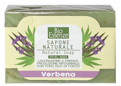 BIO ESSENZE SAPONE NATURALE VERBENA 100 G - goldeneffe.it
