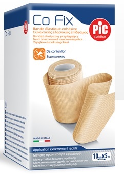BENDA ELASTICA PIC CO FIX AUTOADESIVA 8X5CM MEDIUM - goldeneffe.it