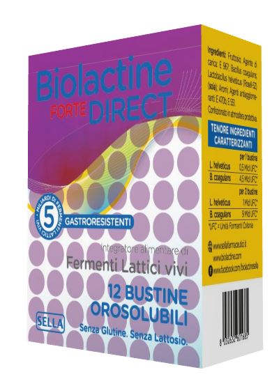 BIOLACTINE FORTE DIRECT 12 BUSTINE - goldeneffe.it